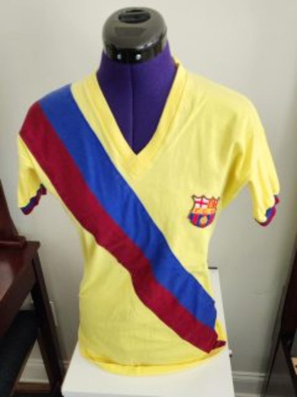 Segunda equipación de Barcelona 79-80