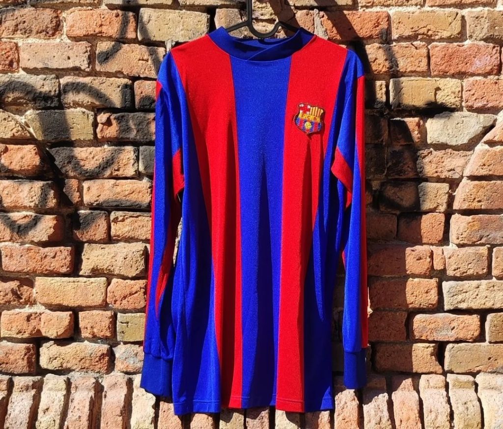Primera equipación de Barcelona 79-80