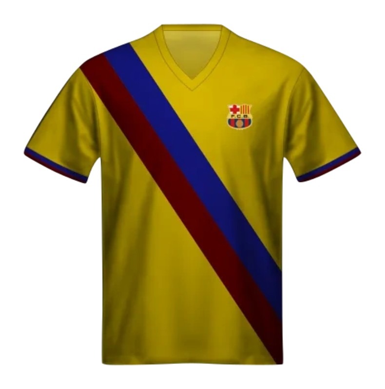 Segunda equipación de Barcelona 80-81