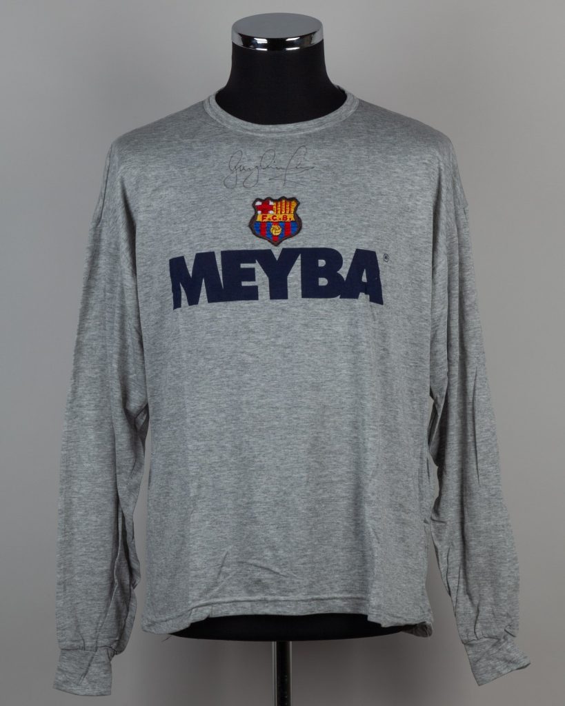 Entrenamiento de Barcelona 87-88