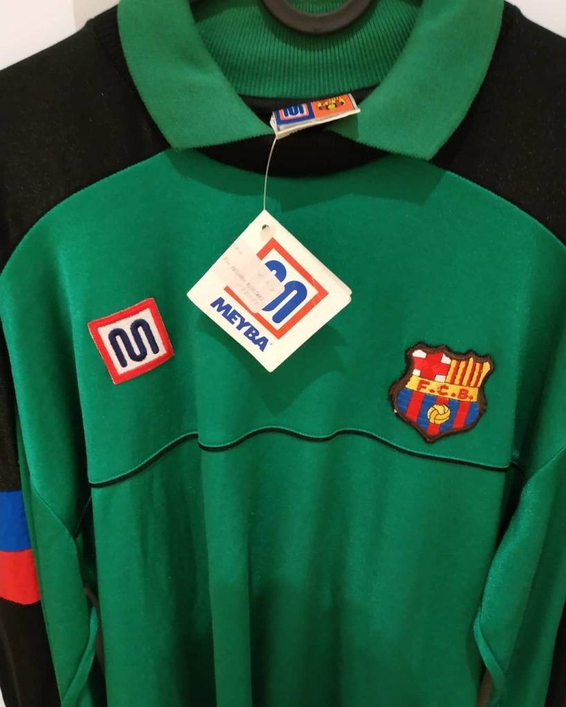 FC Barcelona 90-91 Portero 2