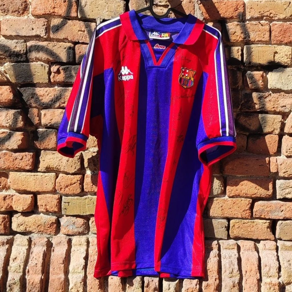 Equipación especial de Barcelona 95-96