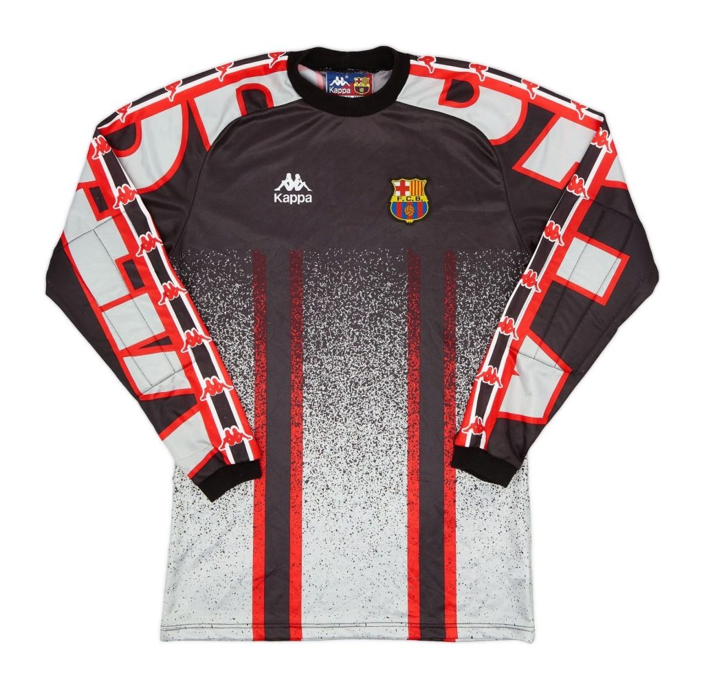 Equipación de portero de Barcelona 96-97