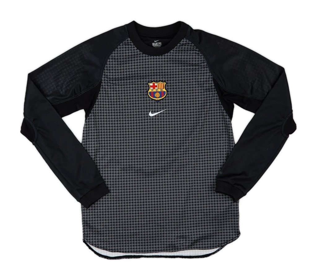 Equipación de portero de Barcelona 00-01