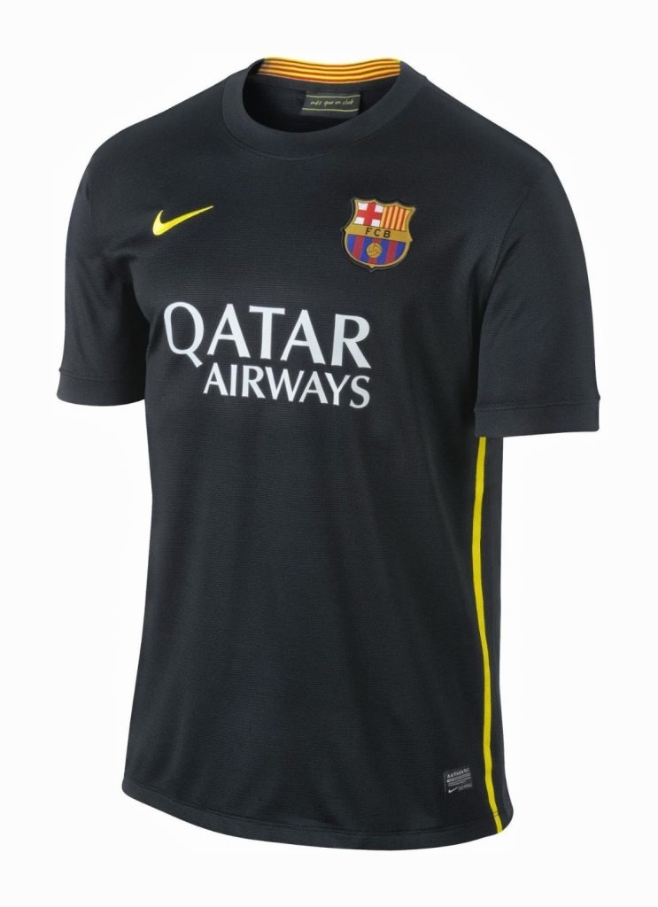 Tercera equipación de Barcelona 13-14