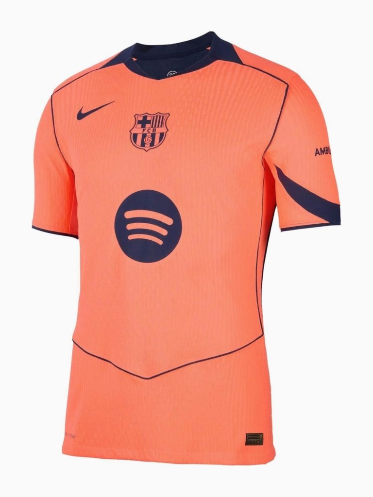 Tercera equipación de Barcelona 25-26
