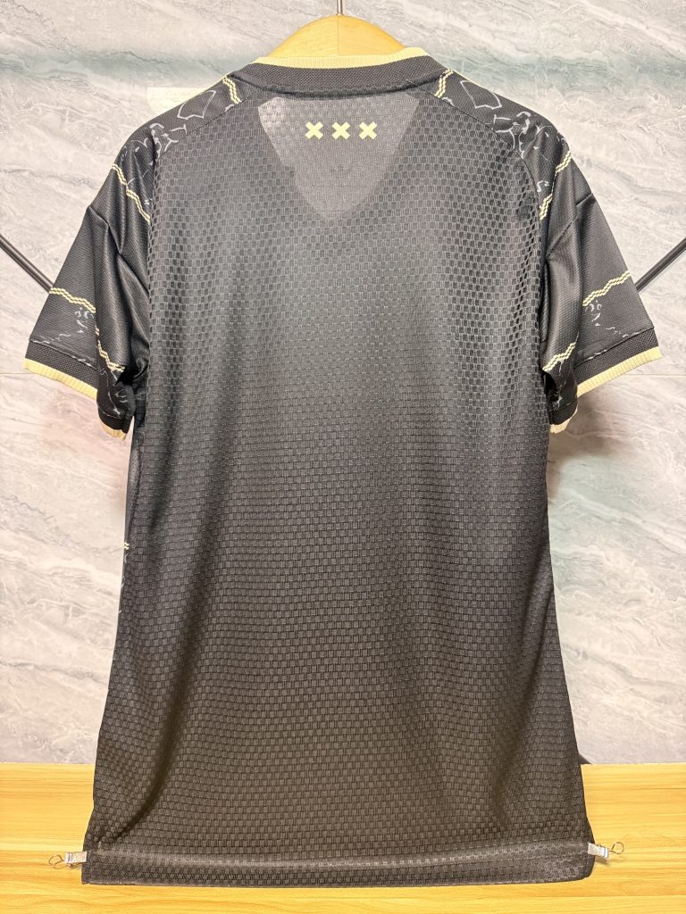 Camiseta Segunda Equipacion Ajax 2026-2027 Negro Version Fan - Imagen 2