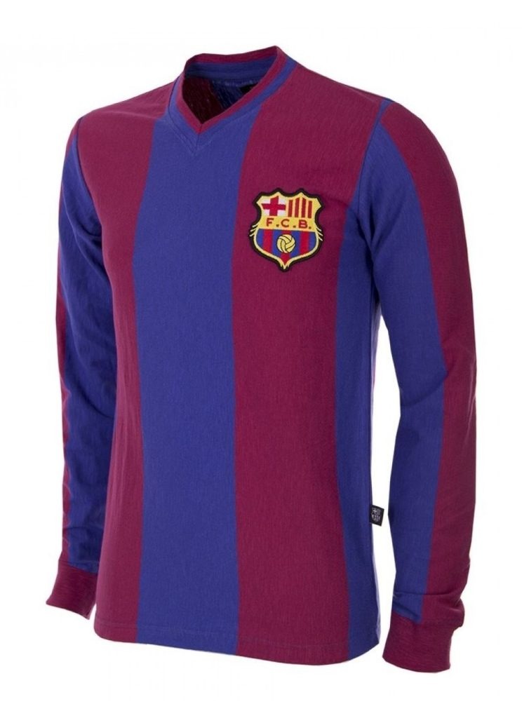 Primera equipación de Barcelona 1916-17