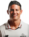 Retrato de James Rodríguez