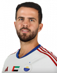 Retrato de Miralem Pjanić