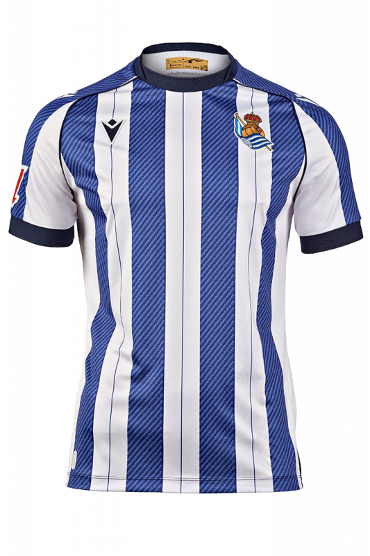 Primera equipación de Real Sociedad 2025-26