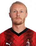 Retrato de Simon Kjær