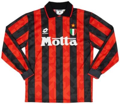 Imagen de Camiseta local de AC Milan 1993-94 de Lotto