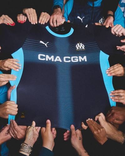 Camiseta visitante de Olympique Marseille 2025-26