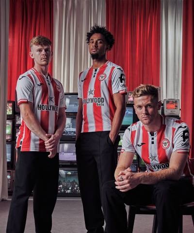 Camiseta local de Brentford 2025-26