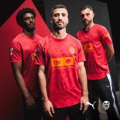 Imagen de Camiseta visitante de Valencia 2025-26