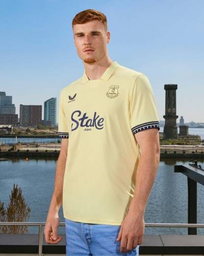 Camiseta visitante de Everton 2025-26