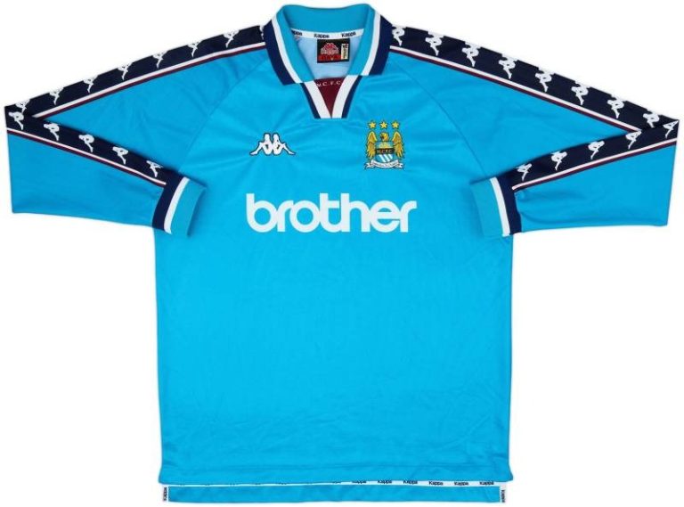 Camiseta local de Manchester City 1997-99