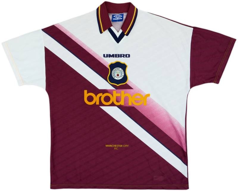Imagen de Camiseta visitante de Manchester City 1996-97