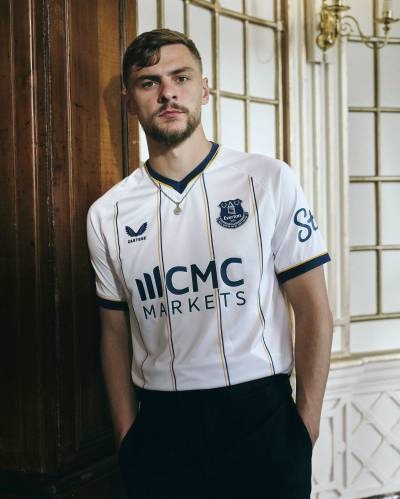 Imagen de Camiseta visitante de Everton 2026-27 de Castore