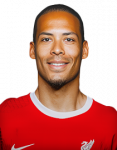 Retrato de Virgil van Dijk
