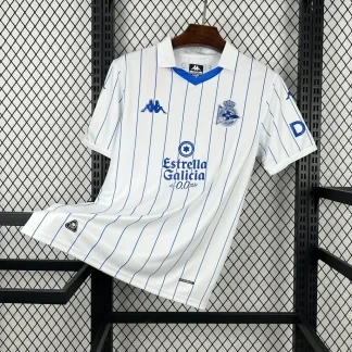 Camiseta Deportivo la Coruna 2026-2027 Blanco Edicion Retro versión fan