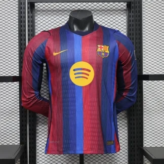 Camiseta FC Barcelona Yamal 2026-2027 Manga Larga Primera Equipacion Version Jugador
