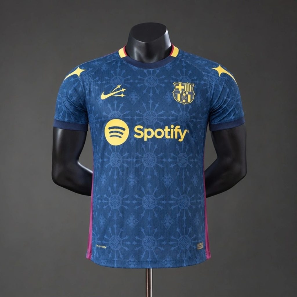 Camiseta Azul FC Barcelona X Nocta 2026-2027 Edicion Especial Version Jugador