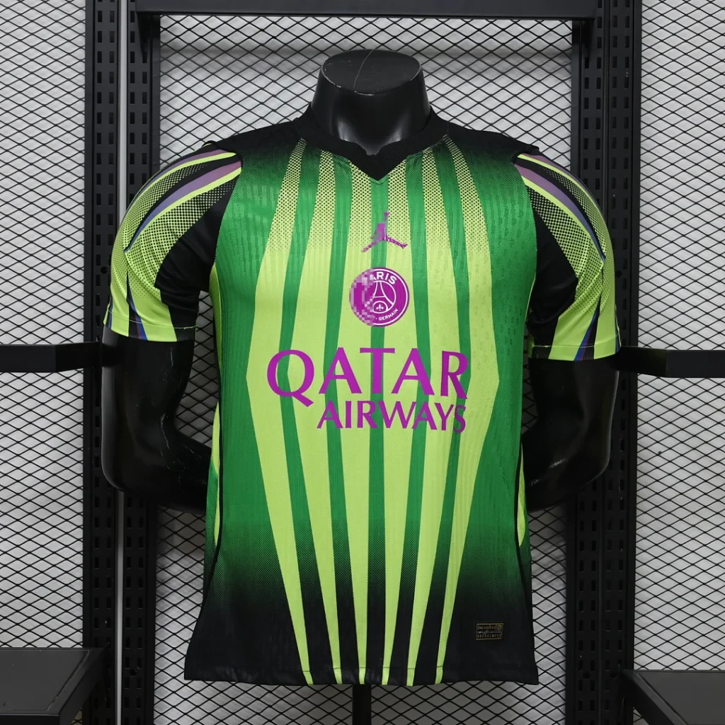 Camiseta Verde PSG 2026-2027 Jordan Edicion Especial Version Jugador