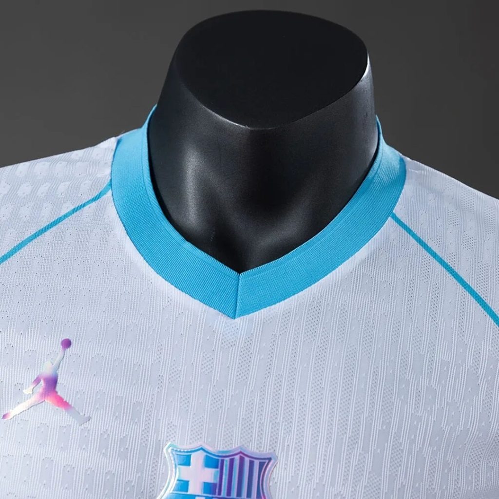 Camiseta FC Barcelona 2026-2027 Blanco Edicion Especial Version Jugador - Imagen 4