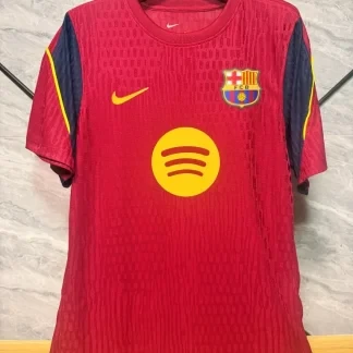 Camiseta FC Barcelona rojo 2026-2027 entrenamiento Edicion Especial versión Fan
