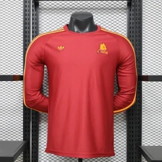 Camiseta manga larga AS Roma 2026-2027 roja edición especial versión jugador