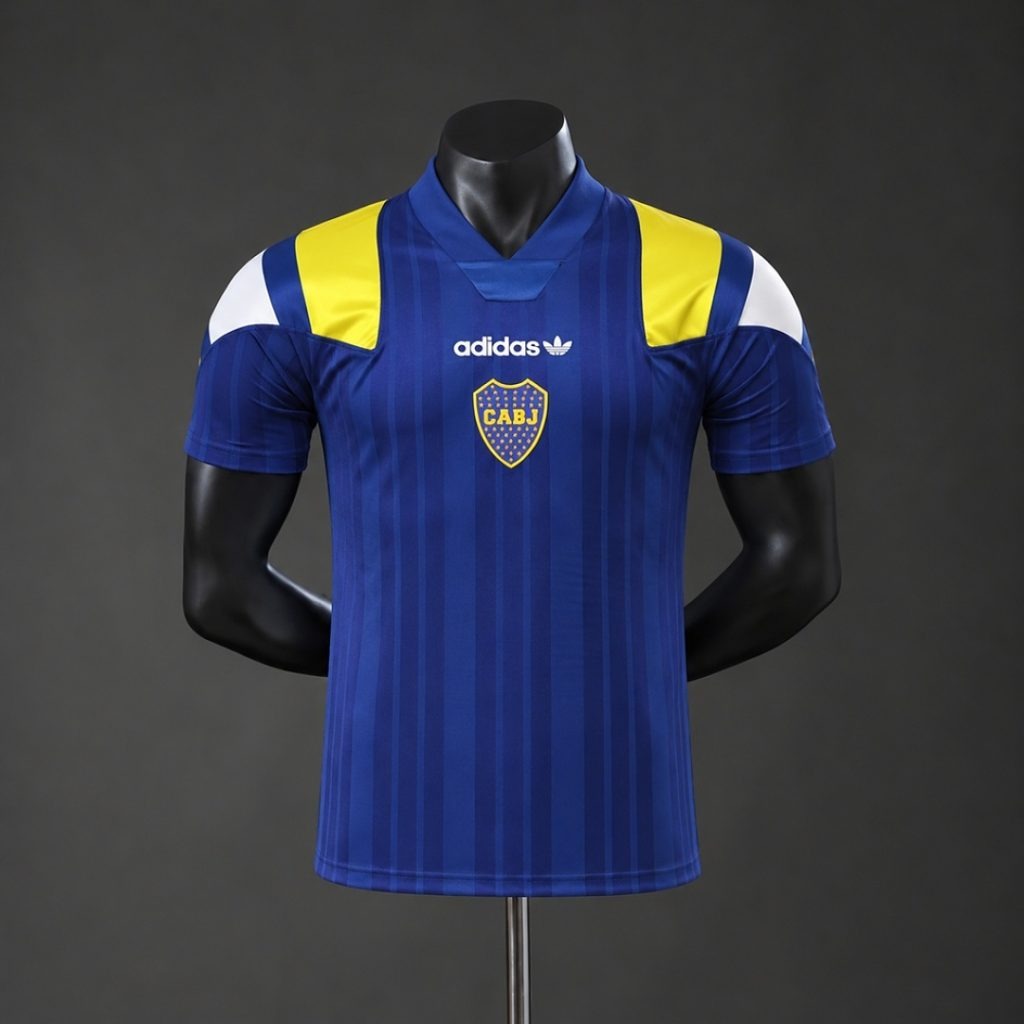 Camiseta Boca Juniors 2026-2027 Azul Edicion Retro Versión Jugador