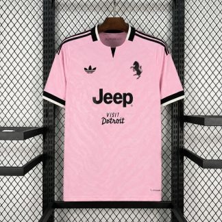 Camiseta Rosa Juventus 2026-2027 segunda equipacion version Fan