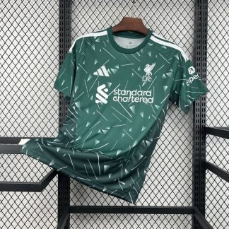 Camiseta Liverpool Verde 2026-2027 Tercera Equipacion Versión Fan