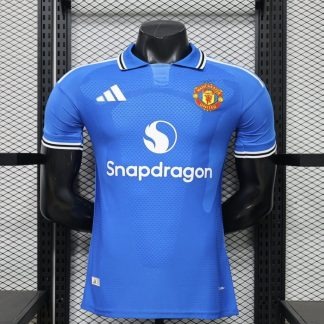 Camiseta Manchester United Azul 2026-2027 Edicion Especial Version Jugador