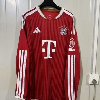 Camiseta Manga Larga Bayern Munich 2026-2027 Luis Díaz Primera Equipación versión fan