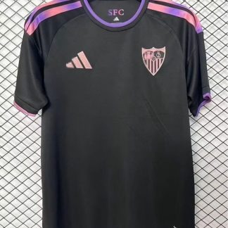 Camiseta Sevilla Negro 2026-2027 tercera equipacion equipacion versión fan