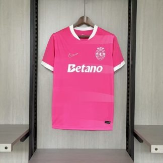 Camiseta rosa Sporting Lisboa 2026-2027 edicion especial versión fan
