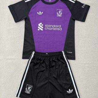 Conjunto Niño Liverpool Purpura 2026-2027 Edicion Portero