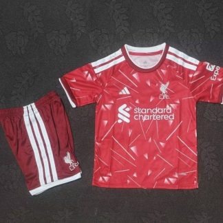Conjunto Niño Liverpool Szoboszlai 2026-2027 Primera Equipacion