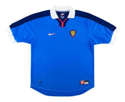 Primera equipación de Rusia 1998