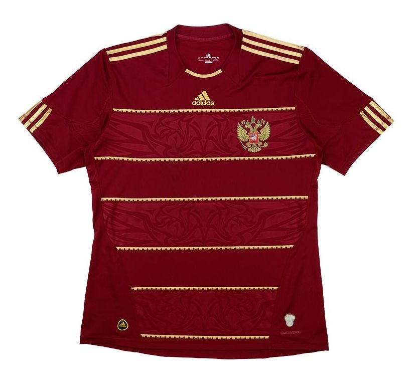 Primera equipación de Rusia 2010
