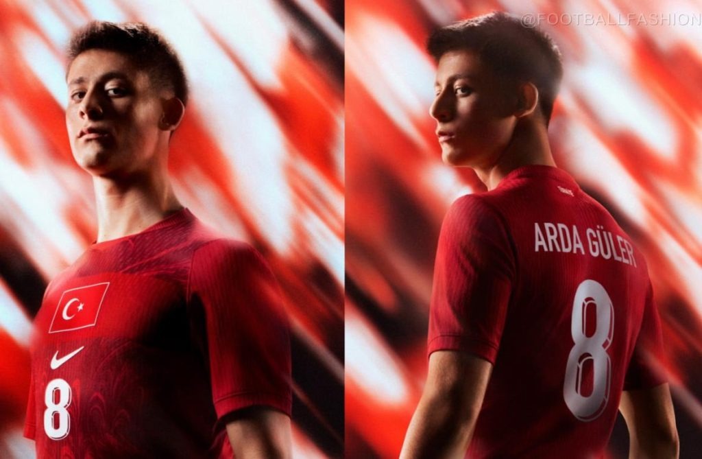Imagen de Türkiye 2026 Copa Mundial de la FIFA Nike camiseta: Local & equipaciones de Visitante Presentada