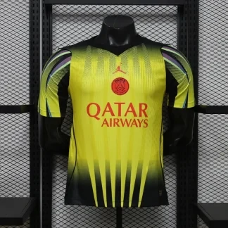 Camiseta Amarrillo PSG 2026-2027 Jordan Edicion Especial Version Jugador
