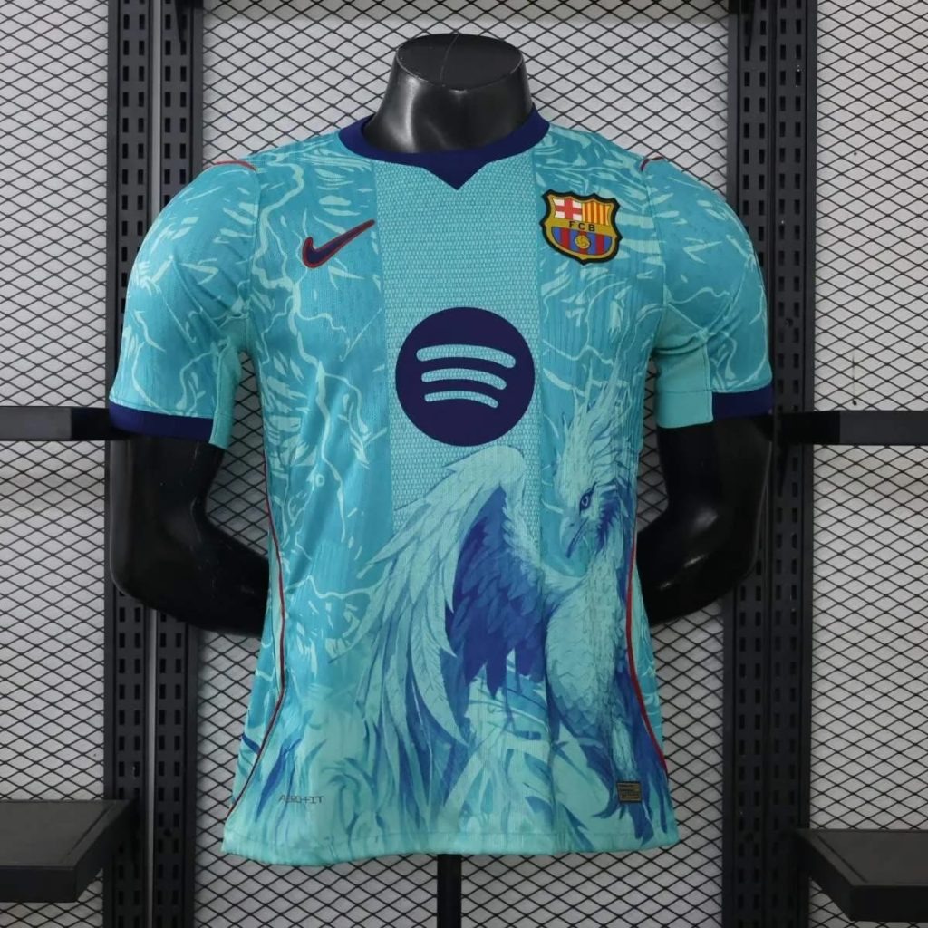Camiseta Beige FC Barcelona 2026-2027 Fenix Edicion Especial Version Jugador