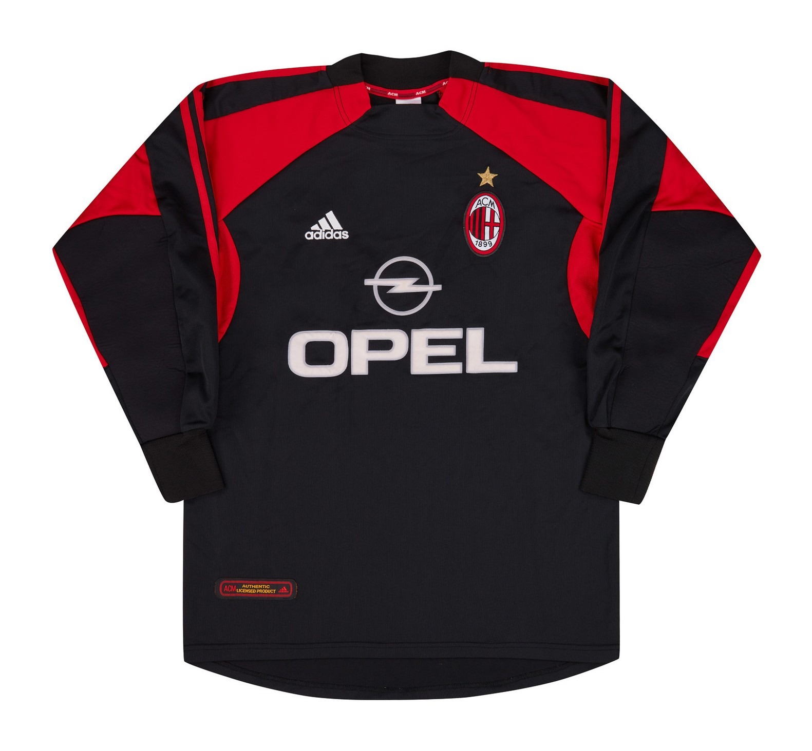 Equipación de portero de AC Milan 01-02