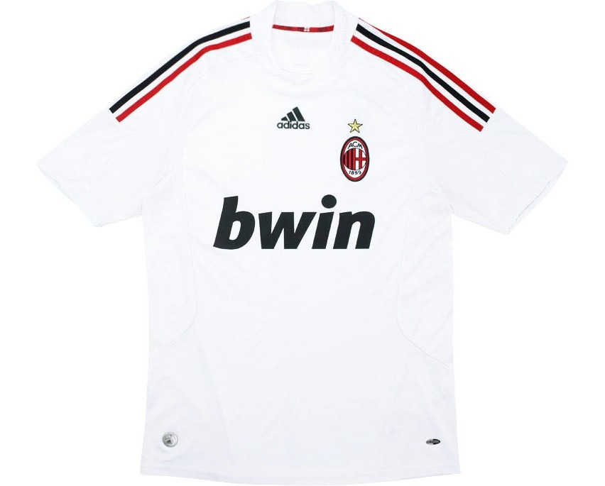Segunda equipación de AC Milan 08-09
