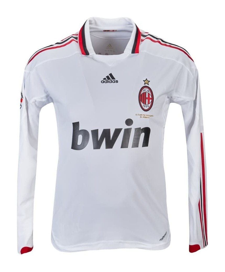 Segunda equipación de AC Milan 09-10