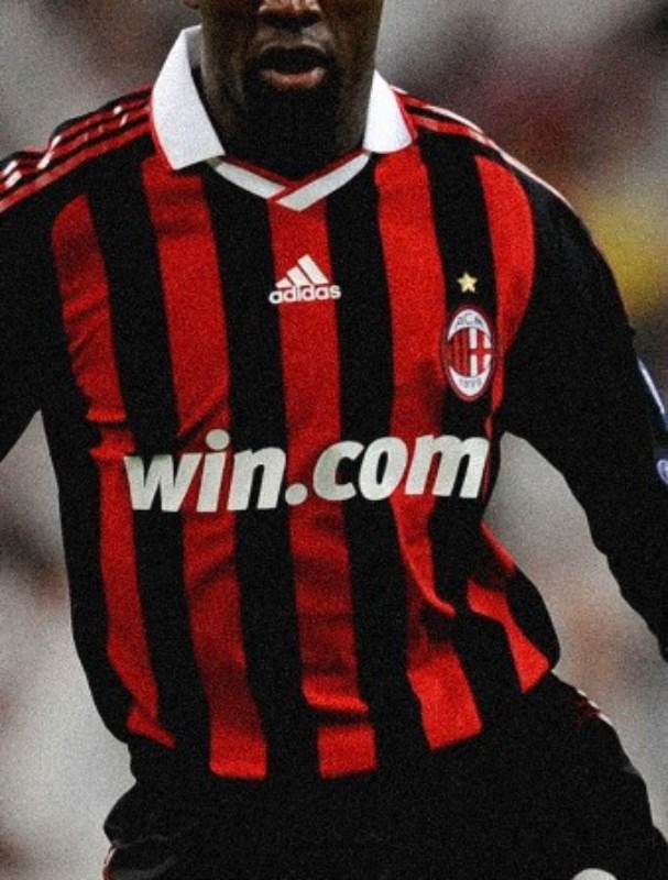 Primera equipación de AC Milan 09-10